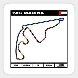 formula one circuit yas marina - formula one track - formula 1 track T-Shirt Hoodie T-Shirt T-Shirt Sticker